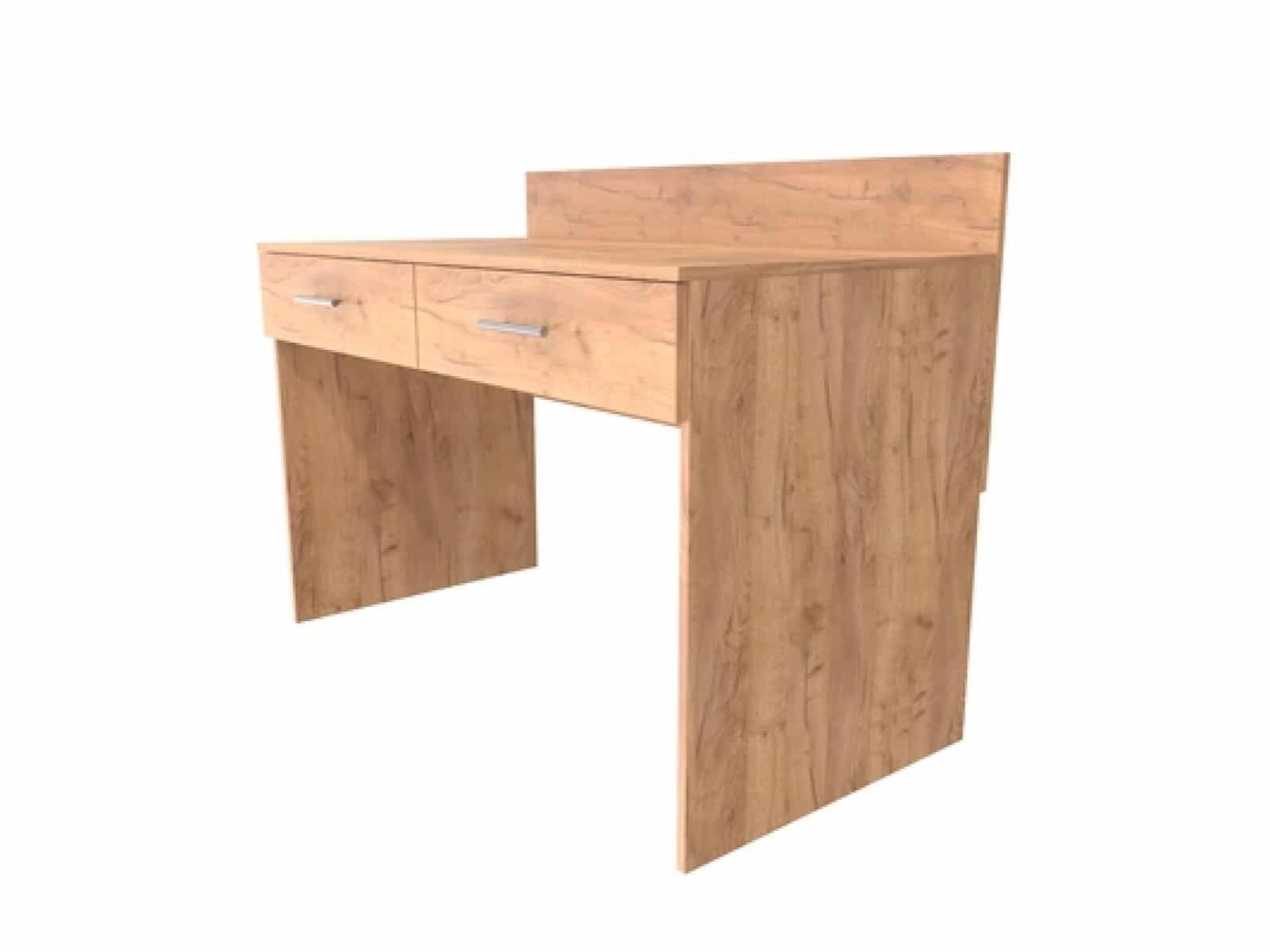 Стол с двумя выдв. Ящ. и царгой 1200*750*600