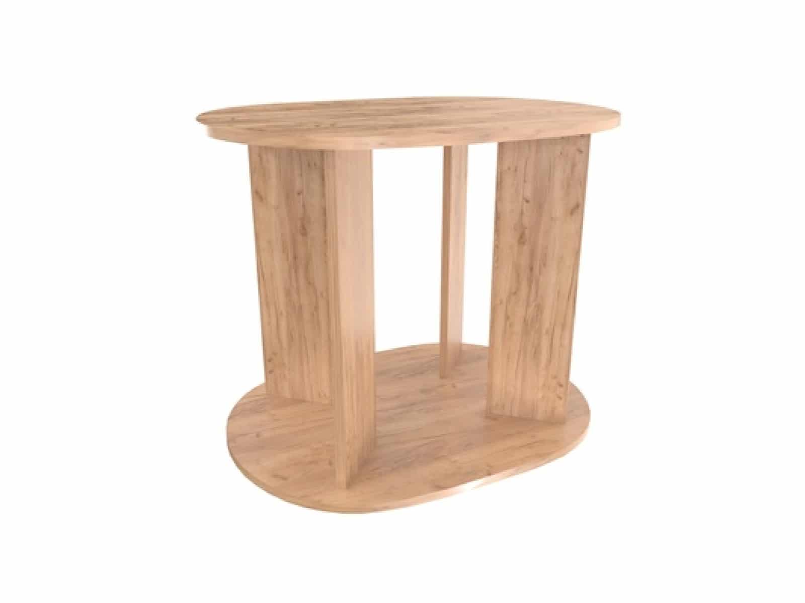 Стол журнальный овальный 700*500*550